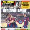 Mundo Deportivo: "Decisivo Lamine"