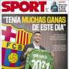 Sport, Joan García: "Tenía muchas ganas de este día"