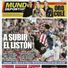 Mundo Deportivo, Ed.Vizcaya: "A subir el listón"