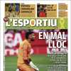 L'Esportiu, Ed.Girona: "En mal lugar"