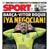 Sport: "Barça-Vítor Roque, ya negocian"