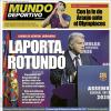 Mundo Deportivo: "Laporta rotundo"