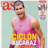 As: "España golea sin nueve"