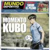Mundo Deportivo, Ed.Guipúzcoa: "Momento Kubo"