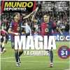 Mundo Deportivo: "Magia y a Cuartos"