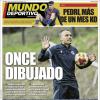 Mundo Deportivo, Ed.Guipúzcoa: "Once dibujado"
