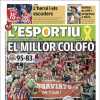 L'Esportiu, Ed.Girona: "El héroe y los escuderos"