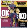 Mundo Deportivo: "OK, KO"