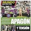 Mundo Deportivo: "Apagón y tensión"