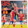 As: "Hacia América a toda mecha"