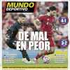 Mundo Deportivo, Ed.Vizcaya: ''De mal en peor''