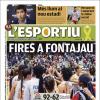 L'Esportiu, Ed.Girona: "Más luz para el nuevo estadio"