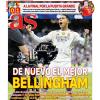 As: "De nuevo el mejor Bellingham"