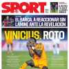 Sport: "Vinícius, roto"