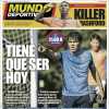 Mundo Deportivo, Ed.Guipúzcoa: "Tiene que ser hoy"