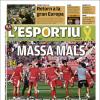 L'Esportiu, Ed.Girona: "Demasiados males"