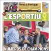 L'Esportiu,  Ed.Girona: "Números de Champions"