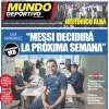 Mundo Deportivo, Xavi: "Messi decidirá la próxima semana"