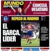 Mundo Deportivo: "El Barça, líder"