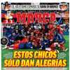 Marca: "Estos chicos sólo dan alegrías"