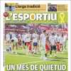 L'Esportiu, Ed.Girona: "Un mes de quietud"