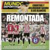 Mundo Deportivo, Ed.Vizcaya: "Remontada"