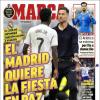 Marca: "El Madrid quiere la fiesta en paz"