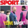 Sport: "I love Barça"
