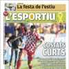 L'Esportiu, Ed.Girona: "Costados cortos"