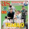 As: "Xabi tiene trabajo"
