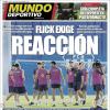 Mundo Deportivo: "Flick exige reacción"