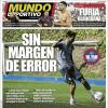 Mundo Deportivo, Ed.Guipúzcoa: "Sin margen de errror"