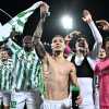 FOTONOTICIA TWM - El festejo de los jugadores del Real Betis en Florencia