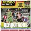 Mundo Deportivo, Ed.Vizcaya: "Derrotados"
