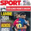 Sport: "Lamine 2031, adiós Ansu"