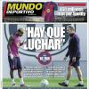 Mundo Deportivo: "Hay que luchar"