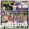 Mundo Deportivo, Ed.Vizcaya: "Duro castigo"