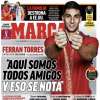 Ferrán Torres en Marca: "Aquí somos amigos y eso se nota"