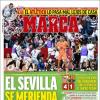 Marca: "El Sevilla se merienda al Barça"