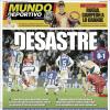Mundo Deportivo, Ed. Guipúzcoa: "Desastre"