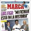 Figo en Marca: "Mi fichaje está en la historia"