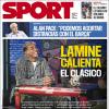 Sport: "Lamine calienta el Clásico"