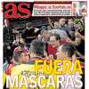 As: "Fuera máscaras"