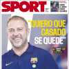 Sport, Flick: "Quiero que Casadó se quede"