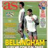 As: "Bellingham vuelve con galones"