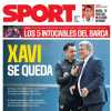 Sport: "Xavi se queda"