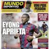 Mundo Deportivo: "Eyong aprieta"