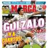 Marca: "Golzalo y a Cuartos"