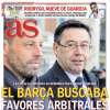 As: "El Barça buscaba favores arbitrales"