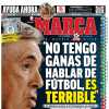 Marca, Ancelotti: "No tengo ganas de hablar de fútbol, es terrible"